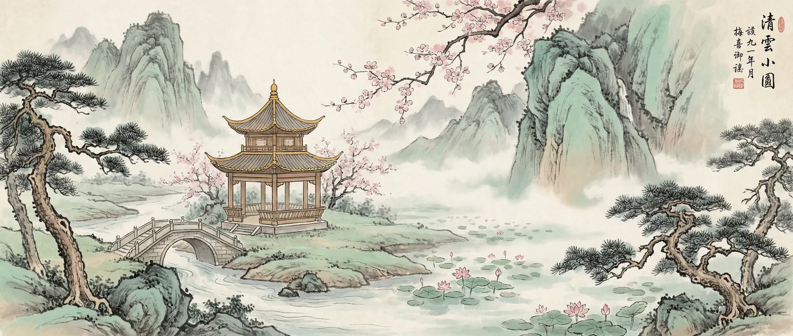 集芳阁 - 集芳阁 东方古典美学画卷